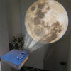 Aurora Moon Galaxy Projection Lamp Drappery